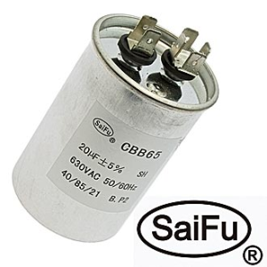 Изображение Пусковой конденсатор CBB65 20uF 630V (SAIFU)