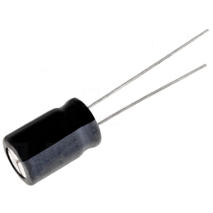 Изображение Конденсатор электролитический GES 4.7uF 400V (8x12mm) 20% / EGX2GM4R7F12OT