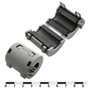 Изображение Фильтр ферритовый на провод ZCAT3035-1330 (grey)