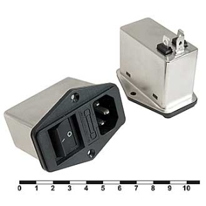 Изображение Сетевой фильтр DL-1DZ2KR 1A. 250V