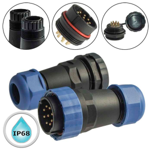 Изображение Разъём герметичный SZC28 9P-F-M