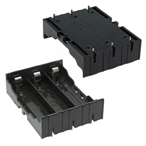 Изображение Держатель одиночный для Li-ion 3X18650