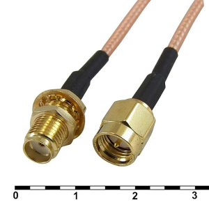 Изображение Разъём высокочастотный SMA-P/SMA-J-RG316-30