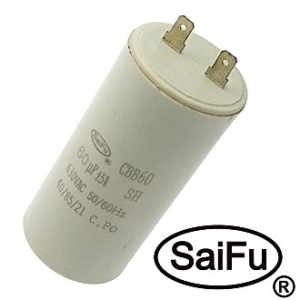 Изображение Пусковой конденсатор CBB60 60uF 630V (SAIFU)