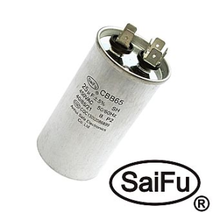 Изображение Пусковой конденсатор CBB65 25uF 450V (SAIFU)