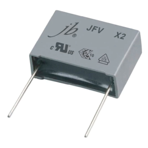Изображение Конденсатор Class X2 1uF 305 VAC 10% 26,5x20x11mm P=22,5mm / JFV0A8105K225000B