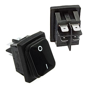 Изображение Клавишный переключатель SB089 IP65 off-(on) 22x30mm