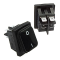 Клавишный переключатель SB089 IP65 off-(on) 22x30mm