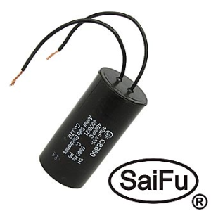 Изображение CBB60 10uF 450V WIRE (SAIFU)