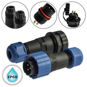 Изображение Разъём герметичный SZC16 3P-F-M