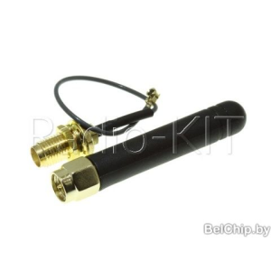 Изображение Антенна GSM 868-915MHz / 50 Om; 3dBi; SMA / IPX13