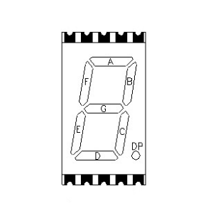 Изображение Светодиодный индикатор GNS-4013BUE-21