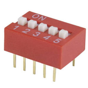 Изображение DIP переключатель SWD1-5 (DS-05) (Вдм1-5)