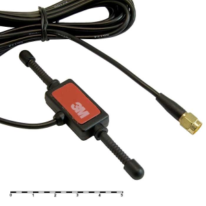Изображение Антенна GSM JCYJ9018 (3m RG174) SMA-P