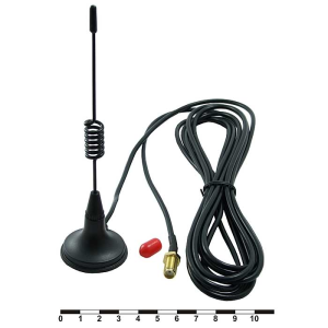 Изображение Антенна WiFi JCXP8019 2.4G (3m RG174) SMAF