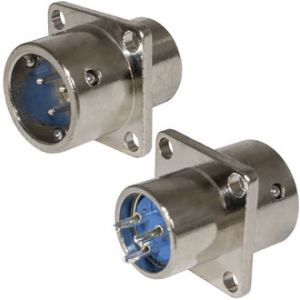 Изображение Разъём XS12-3 (Zn) panel plug