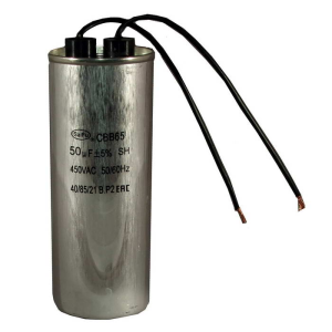 Изображение Пусковой конденсатор CBB65 50uF 450V WIRE (SAIFU)