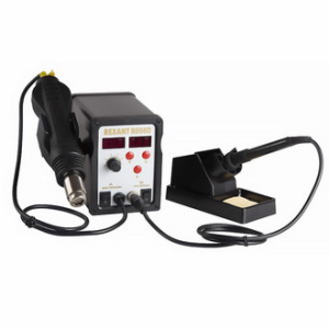 Изображение Паяльная станция 12-0721 2в1 с циф.дис.150-500°С