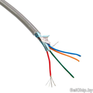 Изображение Кабель CCC-4G / 4 жилы в экране, медный, серый, м