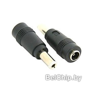 Изображение Переходник AD-F2.1-M5.5 / гнездо 5.5x2.1мм на штекер 5.5x2.5мм