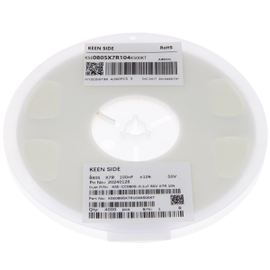 Изображение Конденсатор KSE-CC0805-0.1uF 50V X7R 10%