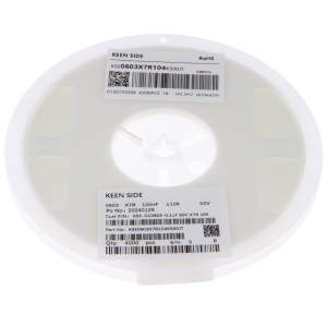 Изображение Конденсатор KSE-CC0603-0.1uF 50V X7R 10%