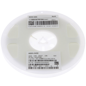Изображение Конденсатор KSE-CC0805-0.1uF 50V X7R 5%