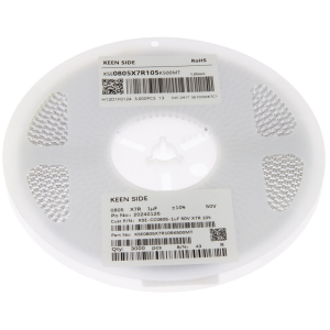 Изображение Конденсатор KSE-CC0805-1uF 50V X7R 10%