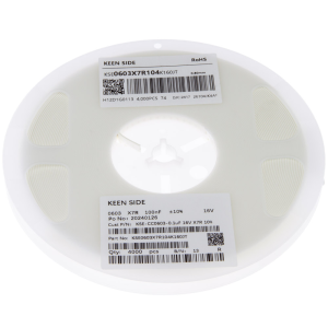 Изображение Конденсатор KSE-CC0603-0.1uF 16V X7R 10%