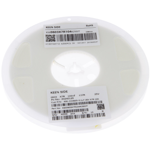 Изображение Конденсатор KSE-CC0603-0.1uF 25V X7R 10%