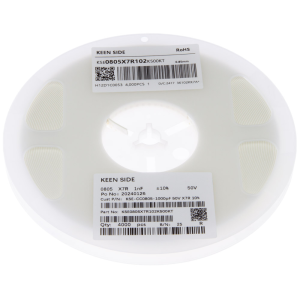 Изображение Конденсатор KSE-CC0805-1000pF 50V X7R 10%