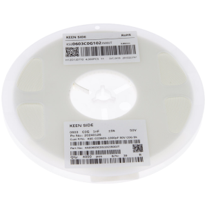 Изображение Конденсатор KSE-CC0603-1000pF 50V C0G 5%