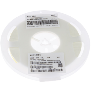 Изображение Конденсатор KSE-CC0805-1000pF 50V C0G 5%