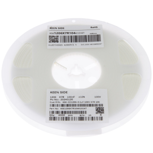 Изображение Конденсатор KSE-CC1206-0.1uF 100V X7R 10%