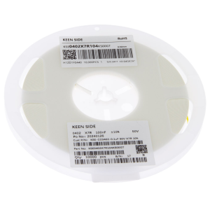 Изображение Конденсатор KSE-CC0402-0.1uF 50V X7R 10%