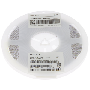 Изображение Конденсатор KSE-CC1206-10uF 25V X7R 10%