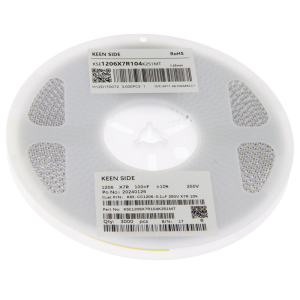 Изображение Конденсатор KSE-CC1206-0.1uF 250V X7R 10%