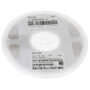 Изображение Конденсатор KSE-CC1206-1000pF 1KV X7R 10%