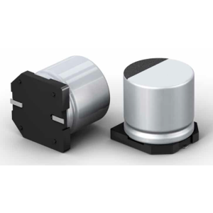 Изображение Конденсатор электролитический SMD JCK 22uF 35V 20% 6,3x5,4mm 105C SMD / JCK1V220M063054