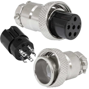 Изображение Разъём цилиндрический малогабаритный GX16M-6A