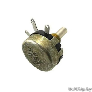 Изображение Потенциометр СП3-30А-0,125Вт 10 кОм 20% Вал ВС-2-25