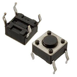 Изображение Кнопка тактовая KAN0611-0431B 6x6x4.3 mm
