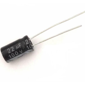 Изображение Конденсатор электролитический 22uF 100V 8x12 105C