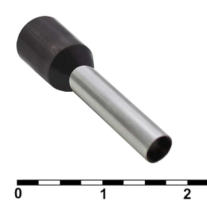 Изображение Наконечник на кабель DN04012 black (2.8x12mm)