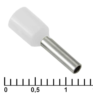 Изображение Наконечник на кабель DN01508 white (1.7x8mm)