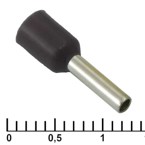 Изображение Наконечник на кабель DN01508 black (1.7x8mm)