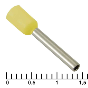 Изображение Наконечник на кабель DN01012 yellow (1.4x12mm)