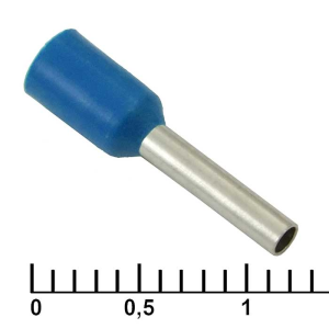 Изображение Наконечник на кабель DN01008 blue (1.4x8mm)