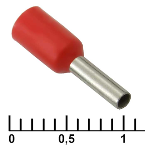 Изображение Наконечник на кабель DN01006 red (1.4x6mm)