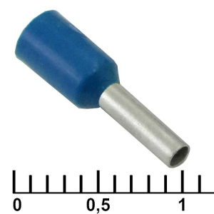 Изображение Наконечник на кабель DN01006 blue (1.4x6mm)